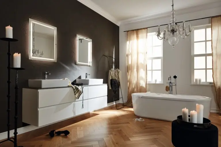 Nolte Spa Sigma Lack bathroom furniture in White Soft Matt